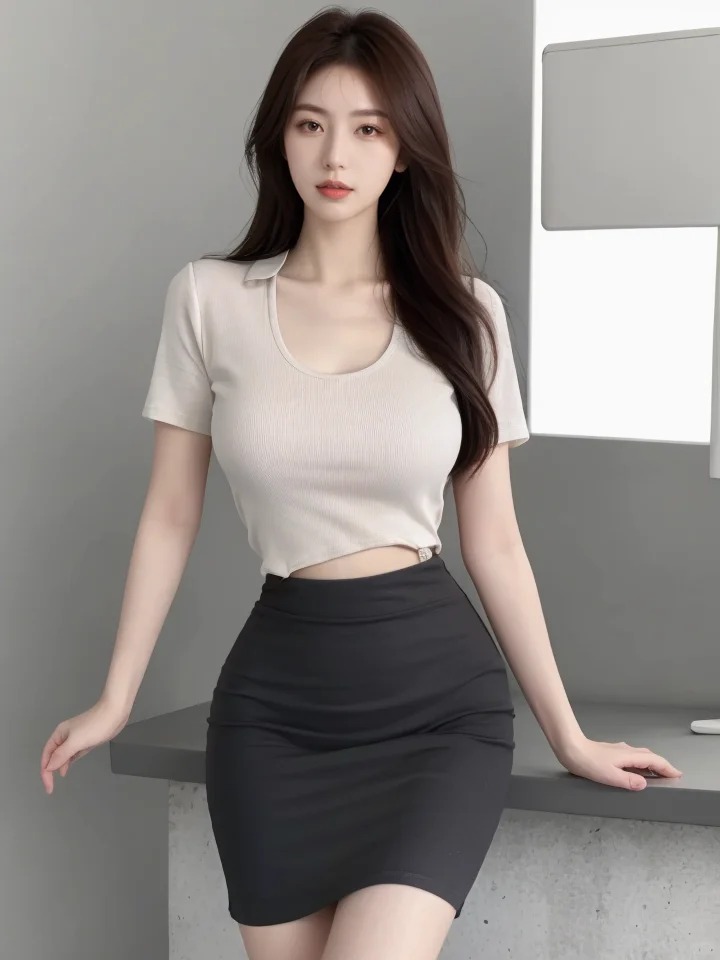 职场女神，优雅自信